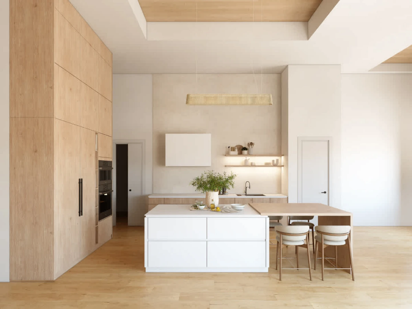 Cải tạo nhà bếp phong cách Wabi Sabi