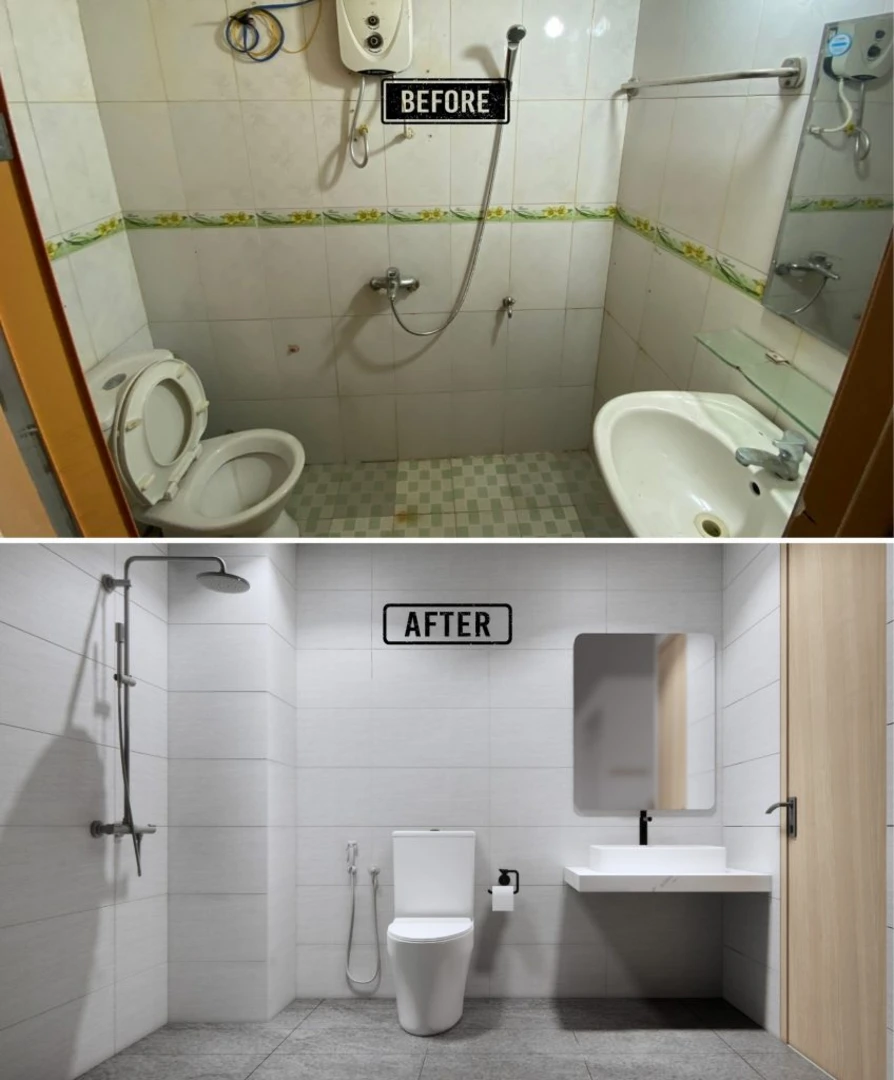 Vì sao nên cải tạo nhà vệ sinh