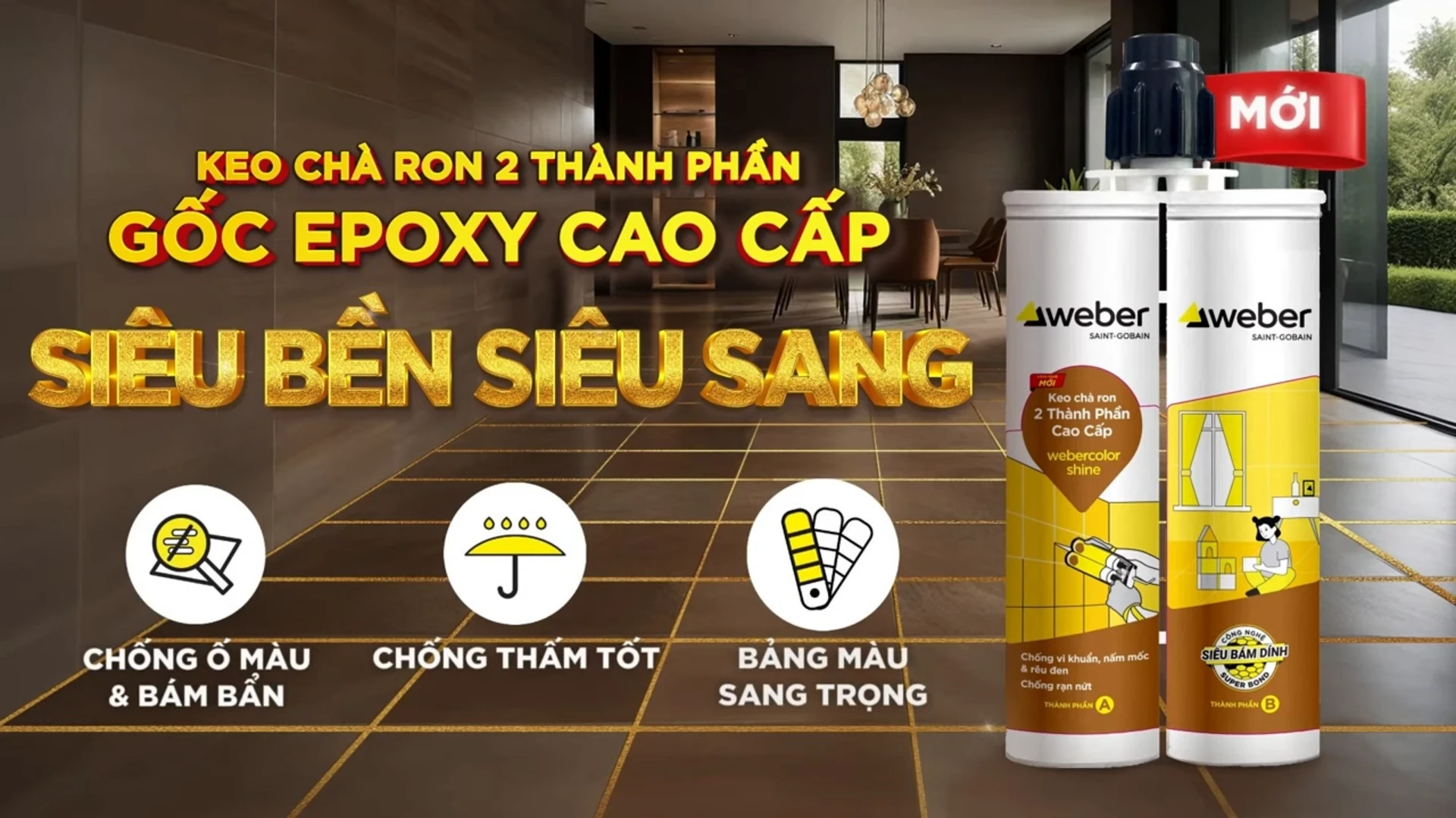 Làm mới ron gạch cho tường, nền khi cải tạo nhà vệ sinh