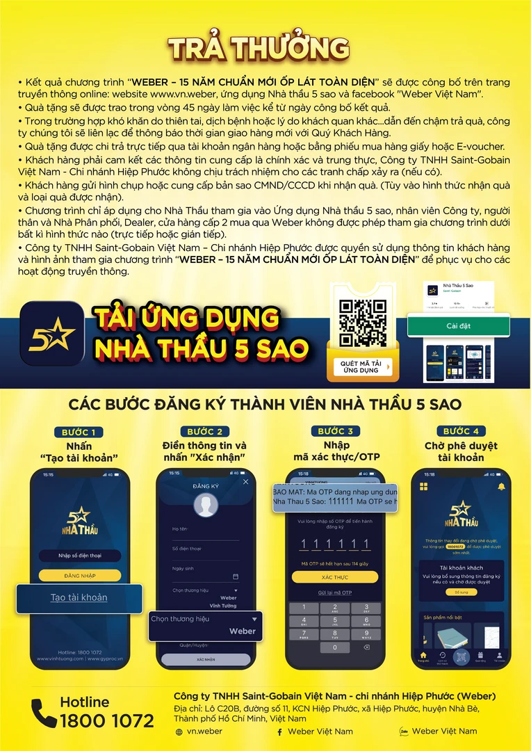 Khuyến mãi mừng Weber 15 năm trang 4