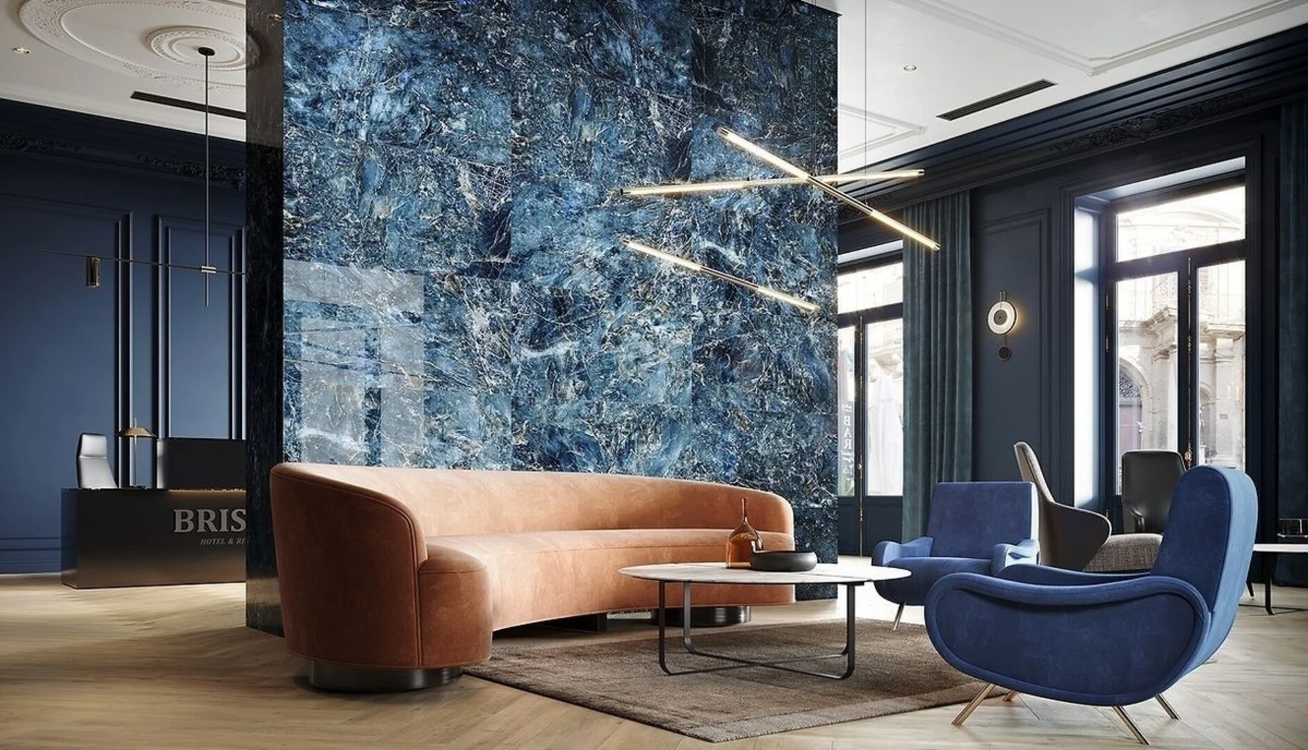 Đá ốp lát Bluestone