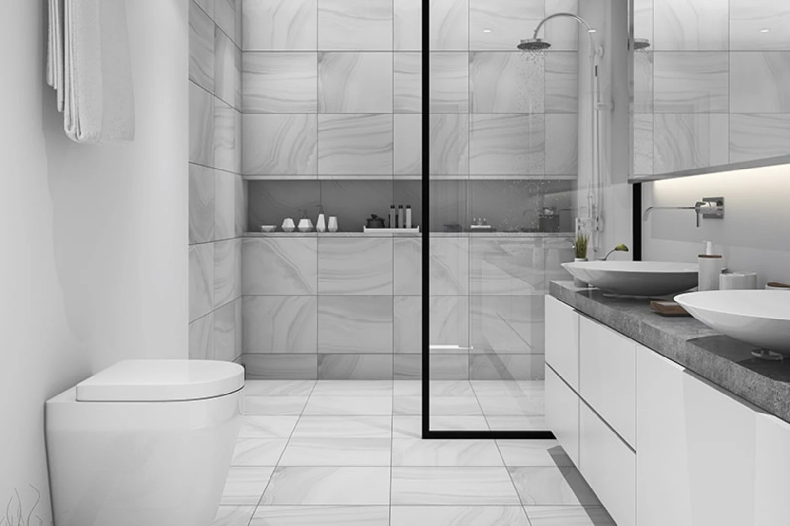 Gạch dán tường nhà vệ sinh, phòng tắm