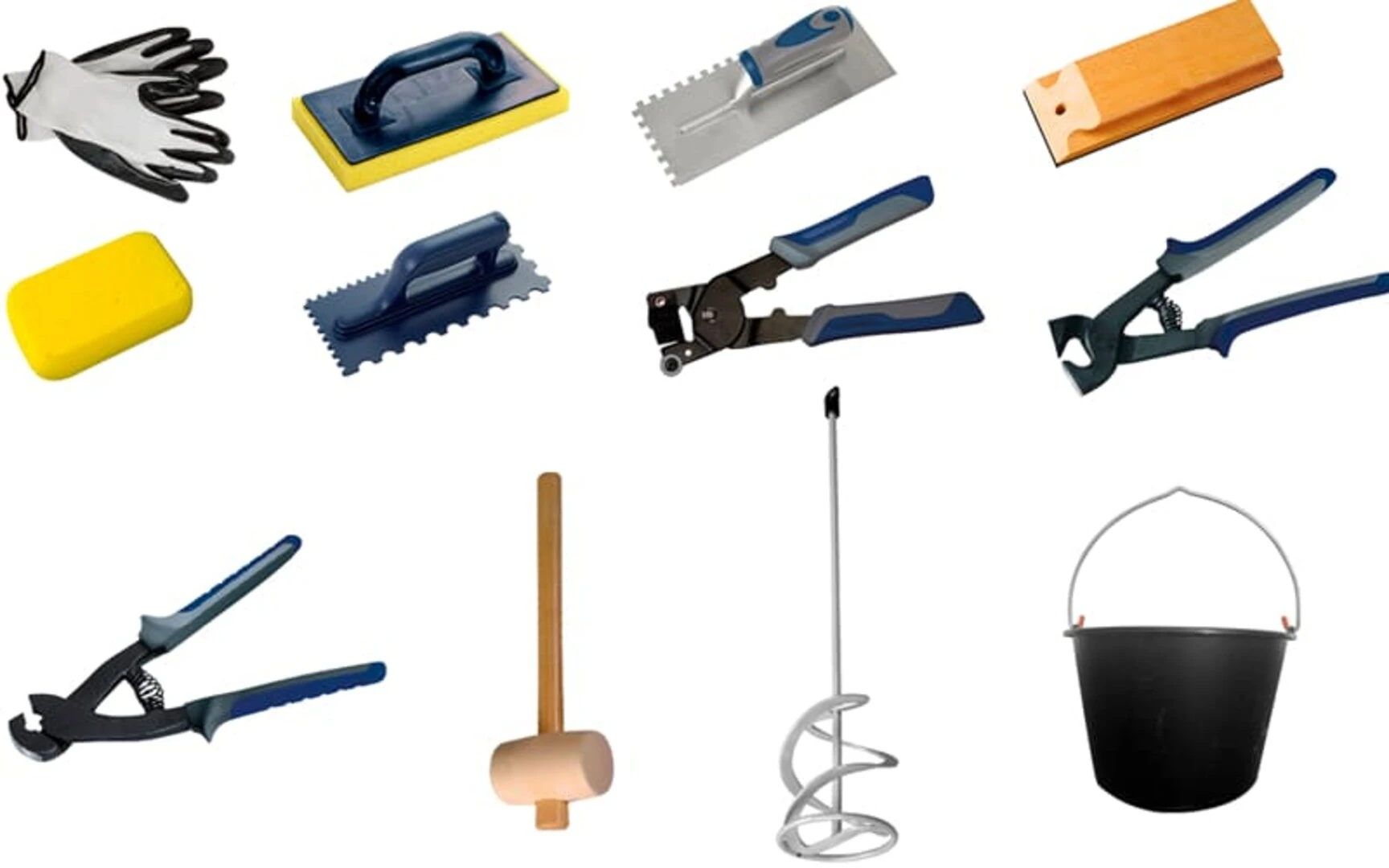 Chuẩn bị đầy đủ dụng cụ trước khi thay gạch ốp tường