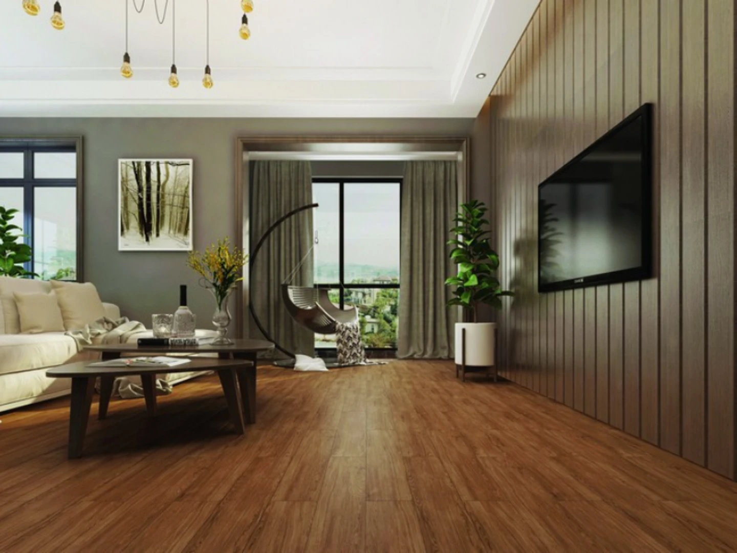 Keo chà ron gạch giả gỗ được ưu tiên lựa chọn trong nhiều công trình