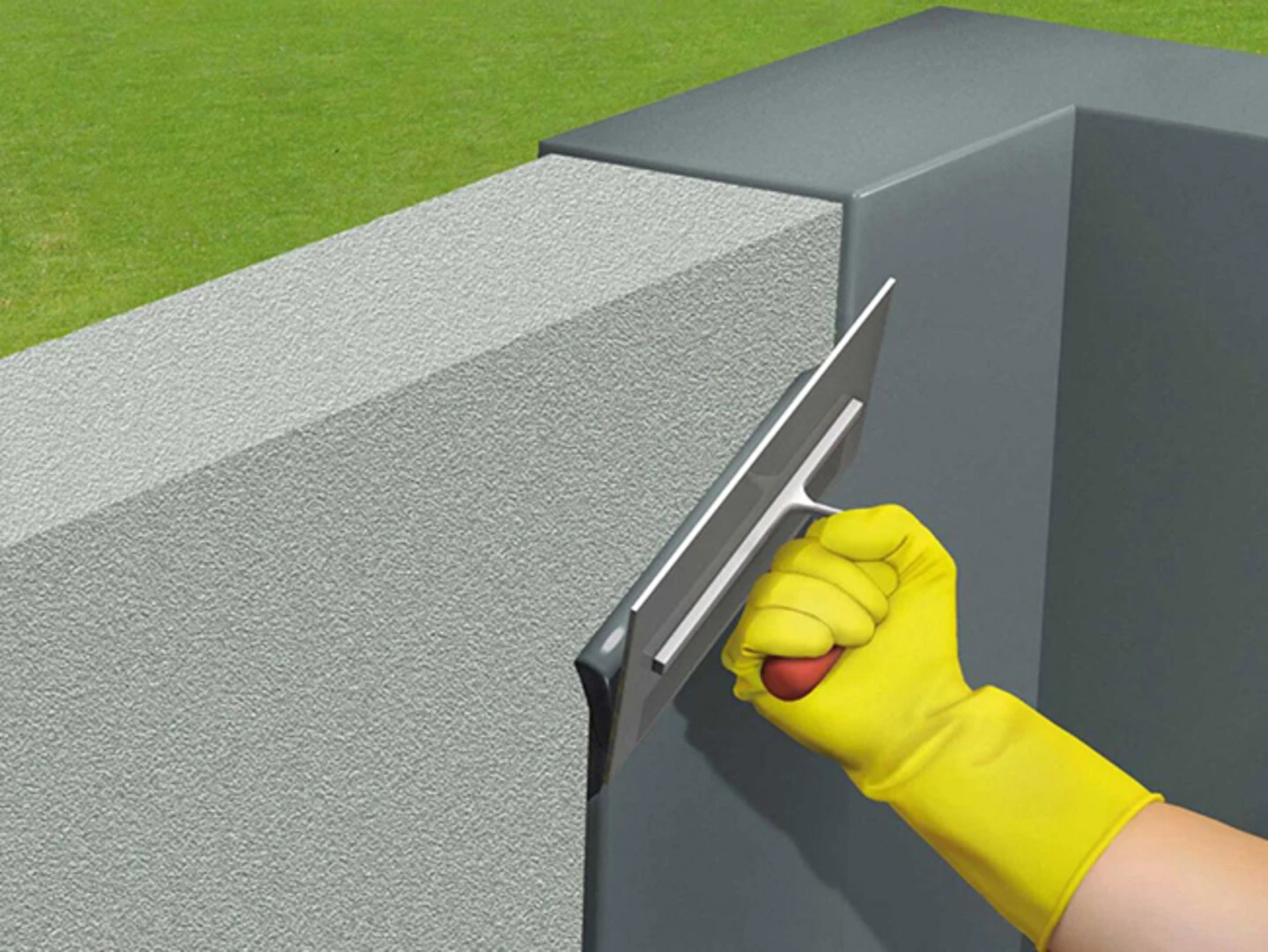 Keo chống thấm ngoài trời là một dạng hợp chất chống thấm chuyên dụng