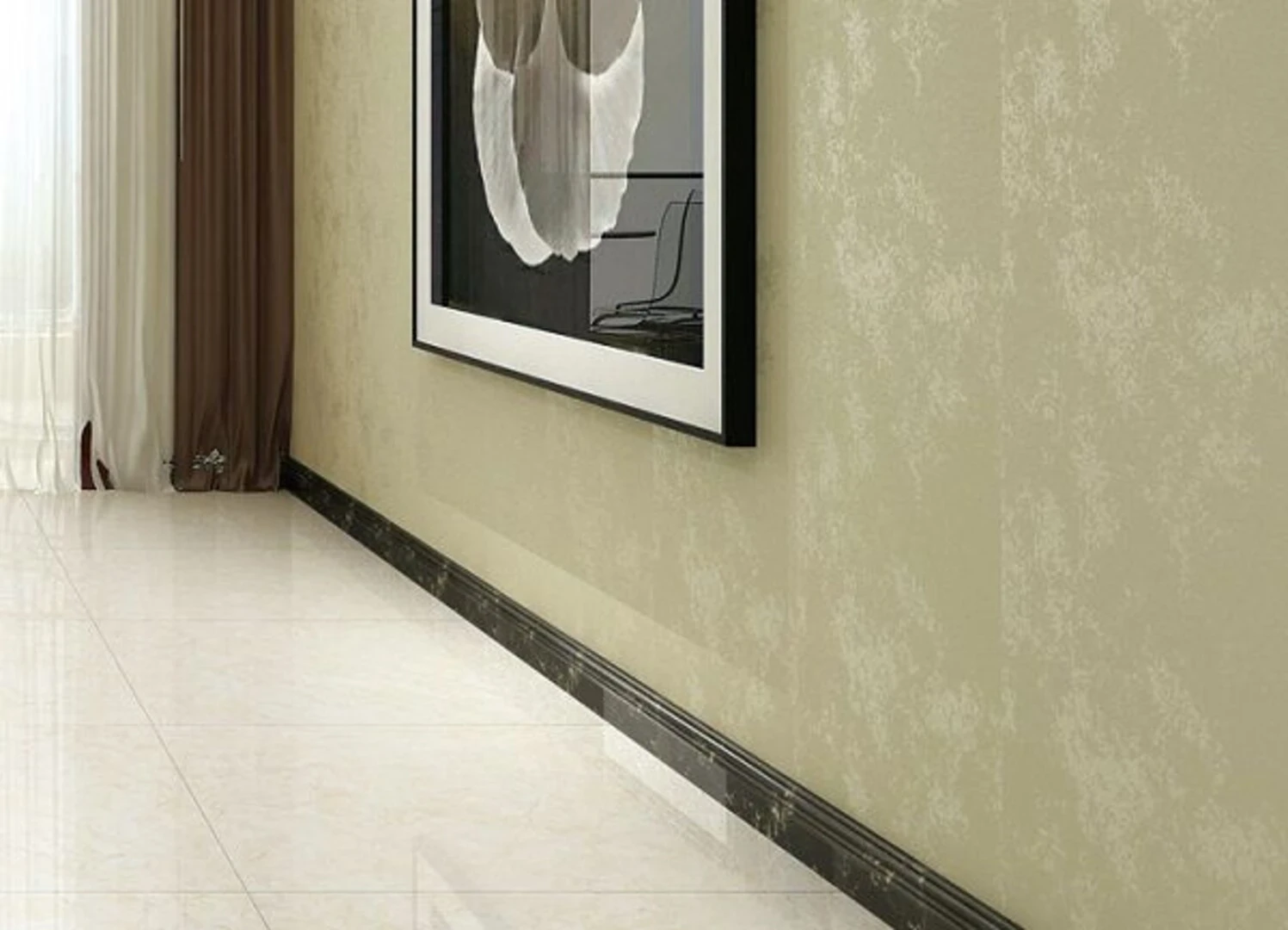 Gạch ốp chân tường thấp được nhiều khách hàng ưa chuộng vì phù hợp với công trình có diện tích nhỏ