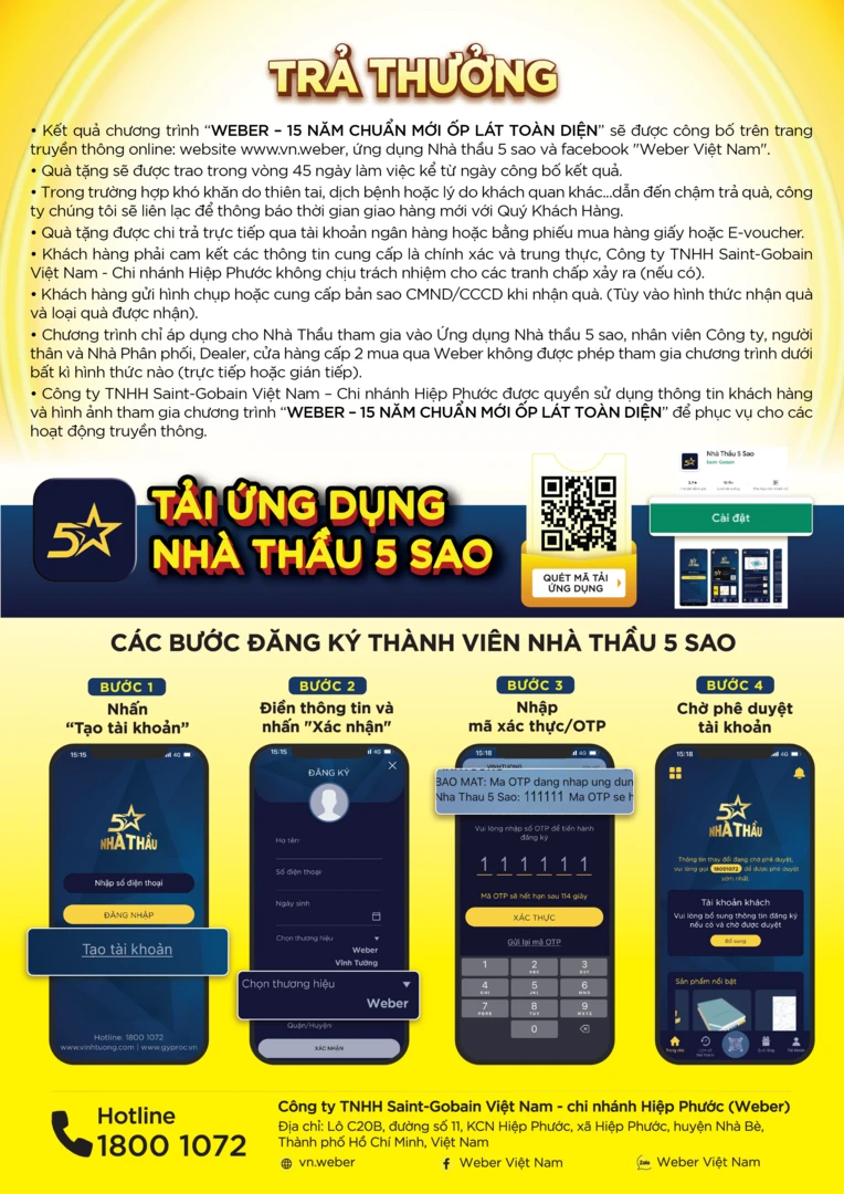 Khuyến mãi mừng Weber 15 năm - trang 4