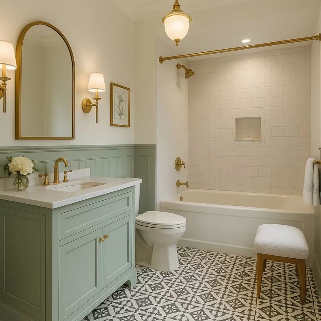 Cách chọn gạch ốp nhà vệ sinh theo khổ lớn