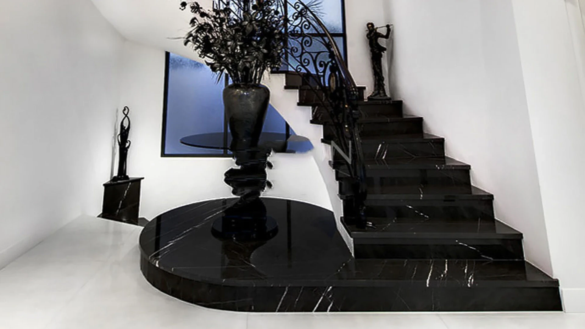 Đá granite đen bazan mang đến sức hút cho các công trình