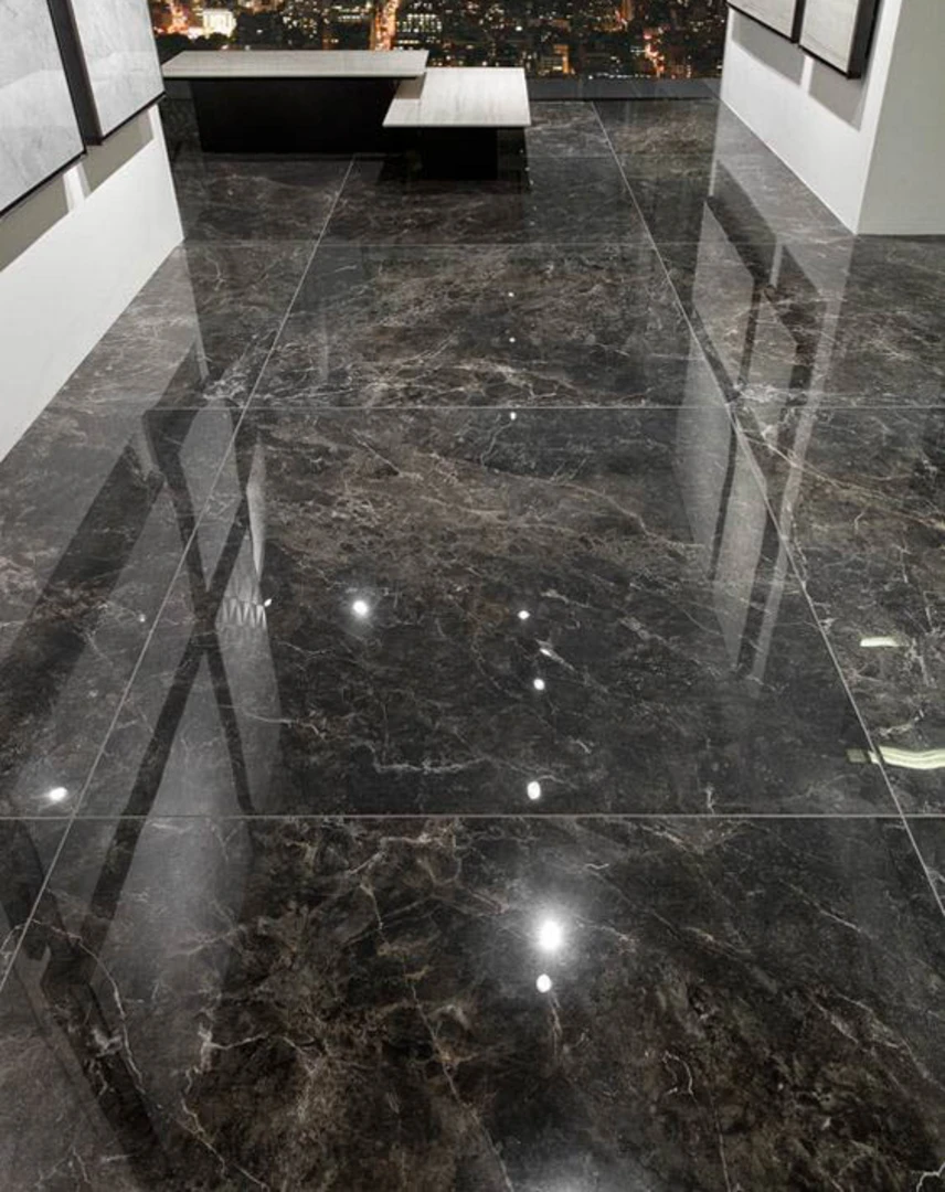 Đá granite đen làm nổi bật sự sang trọng cho căn nhà