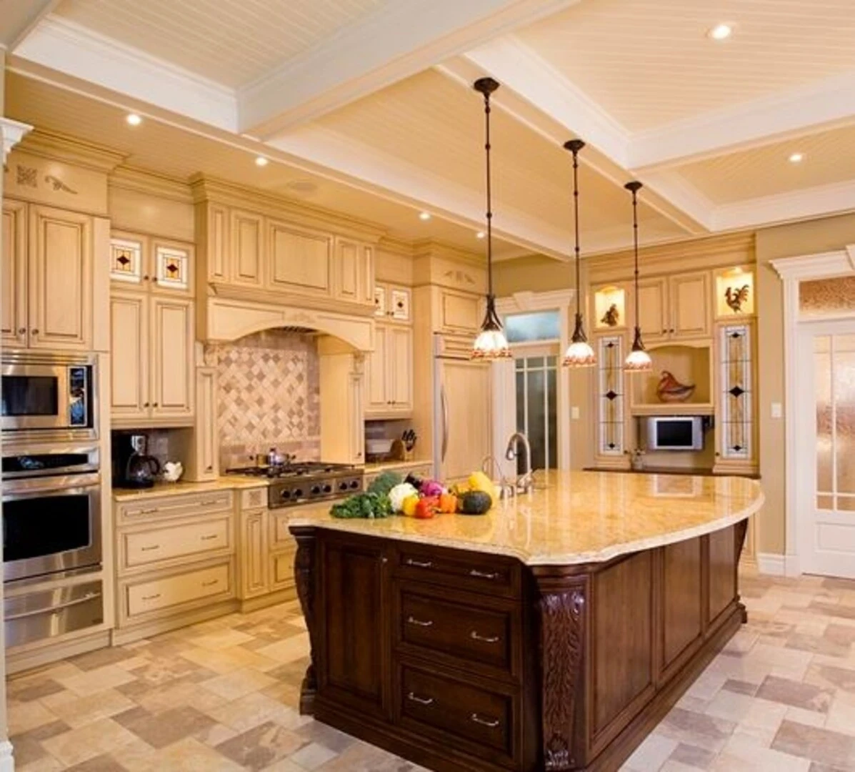 Lát nền bằng đá marble