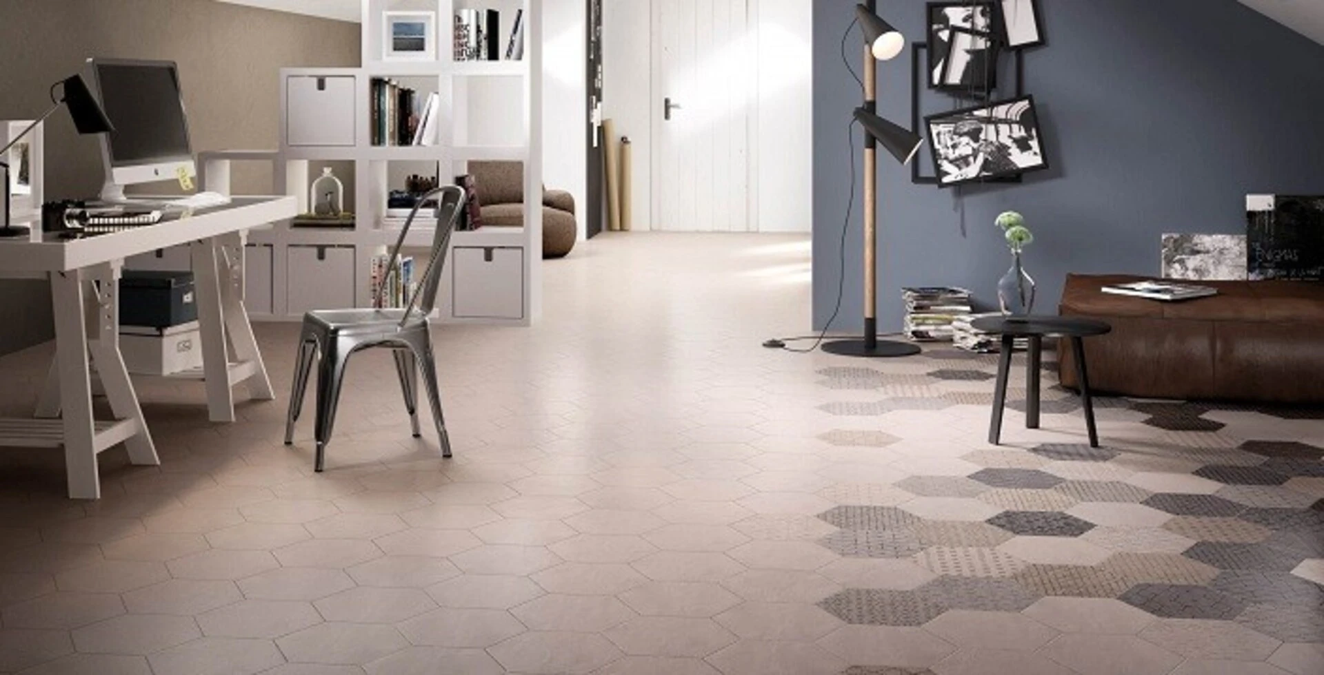 Chọn màu gạch lát nền hài hoà với gạch tường