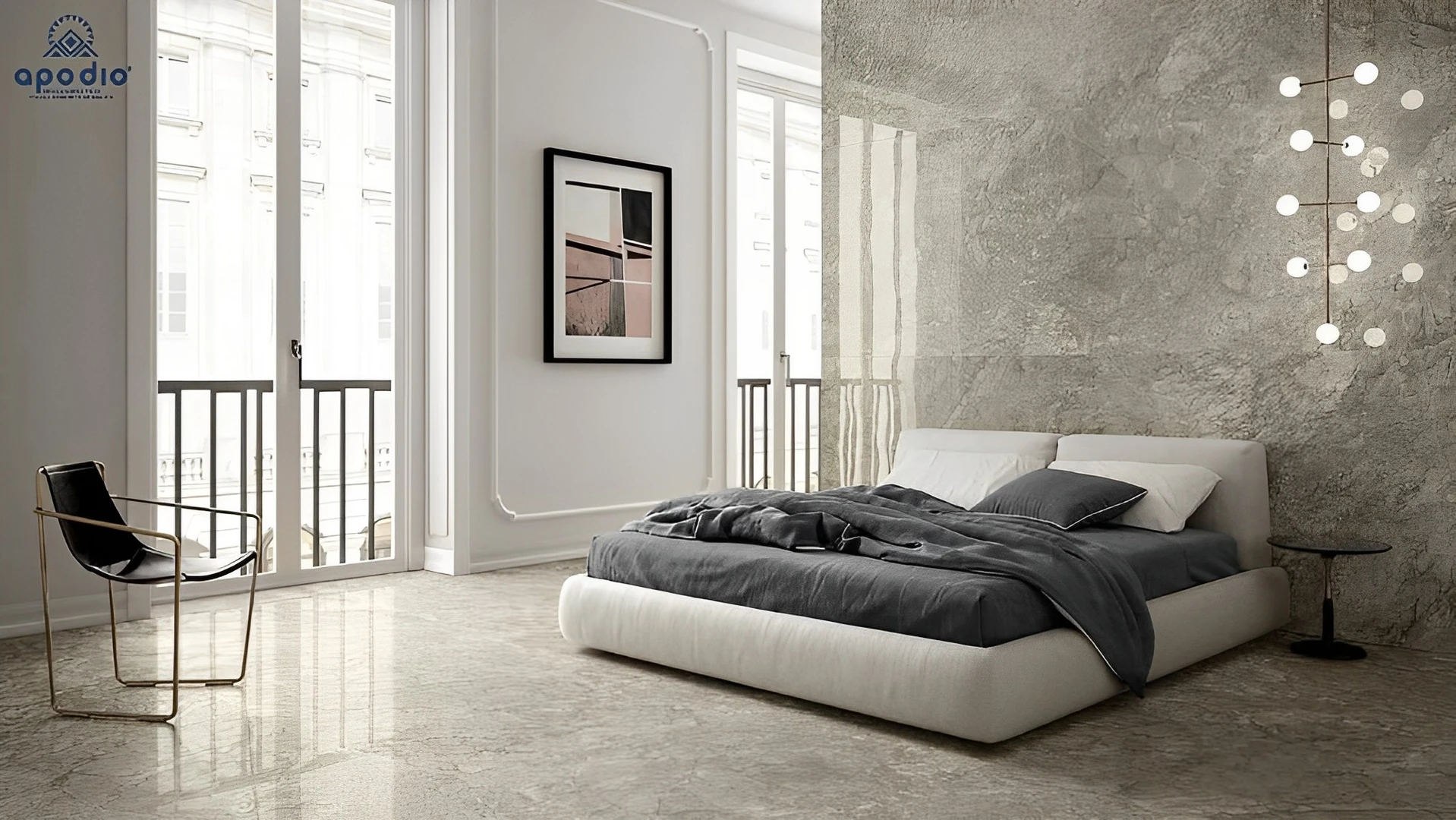 Gạch lát nền đẹp 80x80 cho phòng ngủ