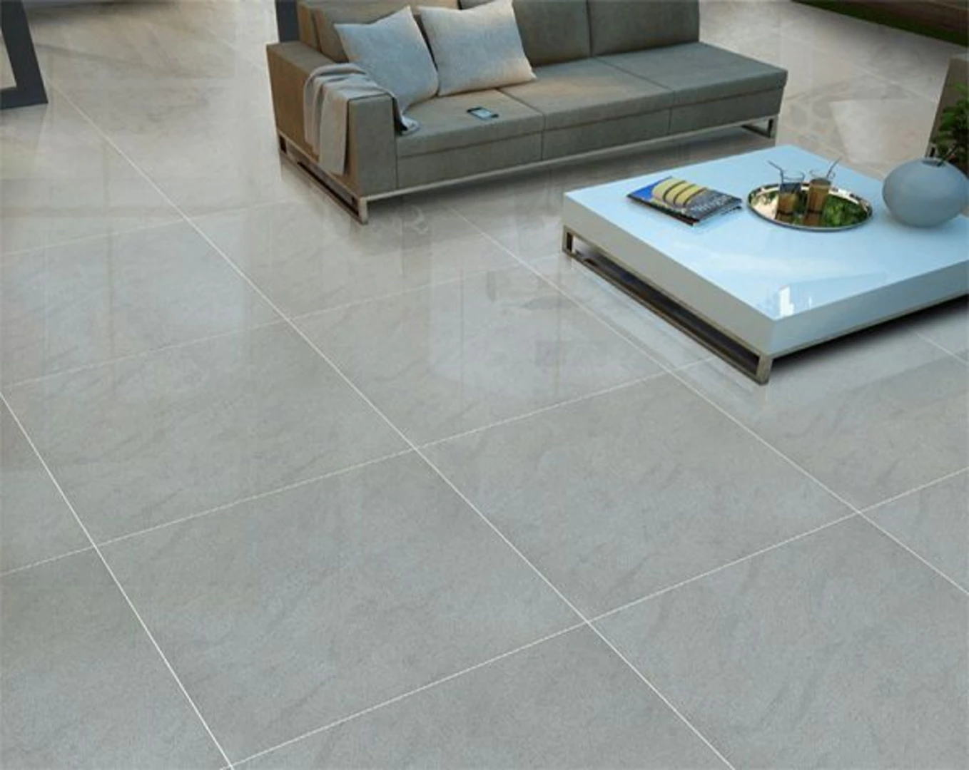 Gạch lát nền đẹp 80x80 tráng men dễ vệ sinh và bền màu theo thời gian