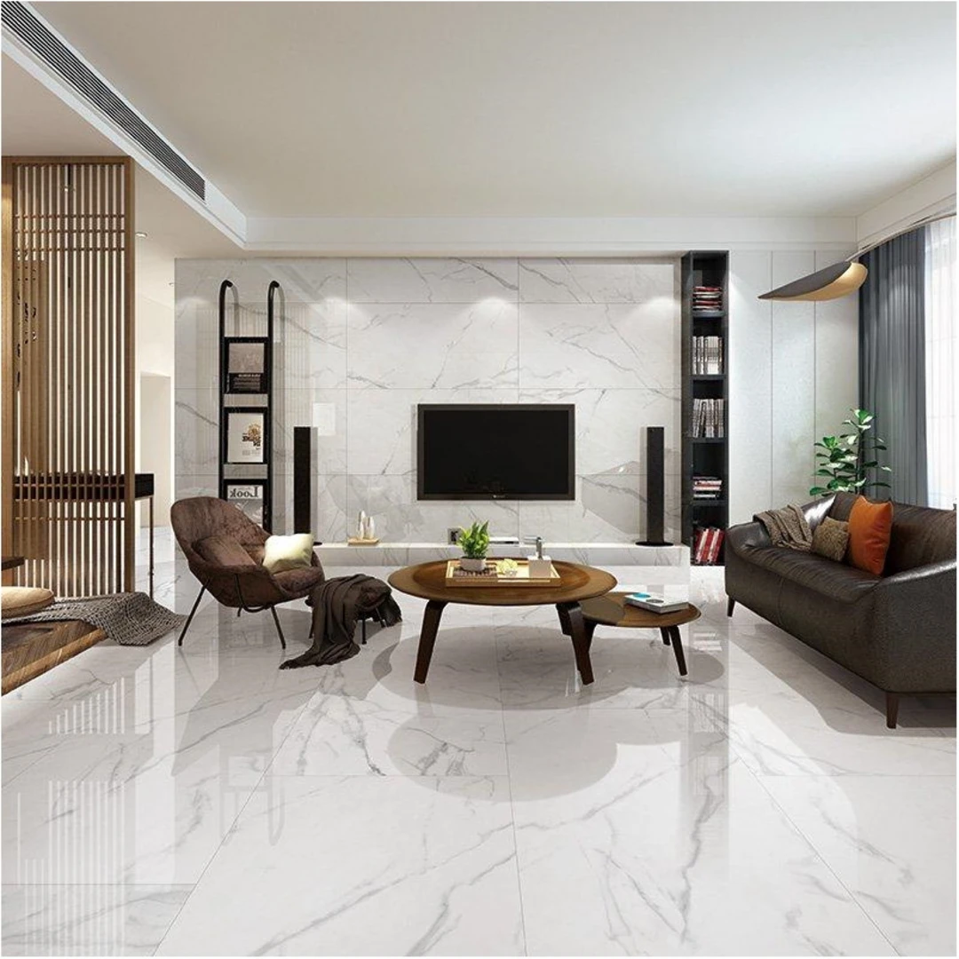 Gạch lát nền đẹp 80x80 vân mây là lựa chọn yêu thích của nhiều gia đình