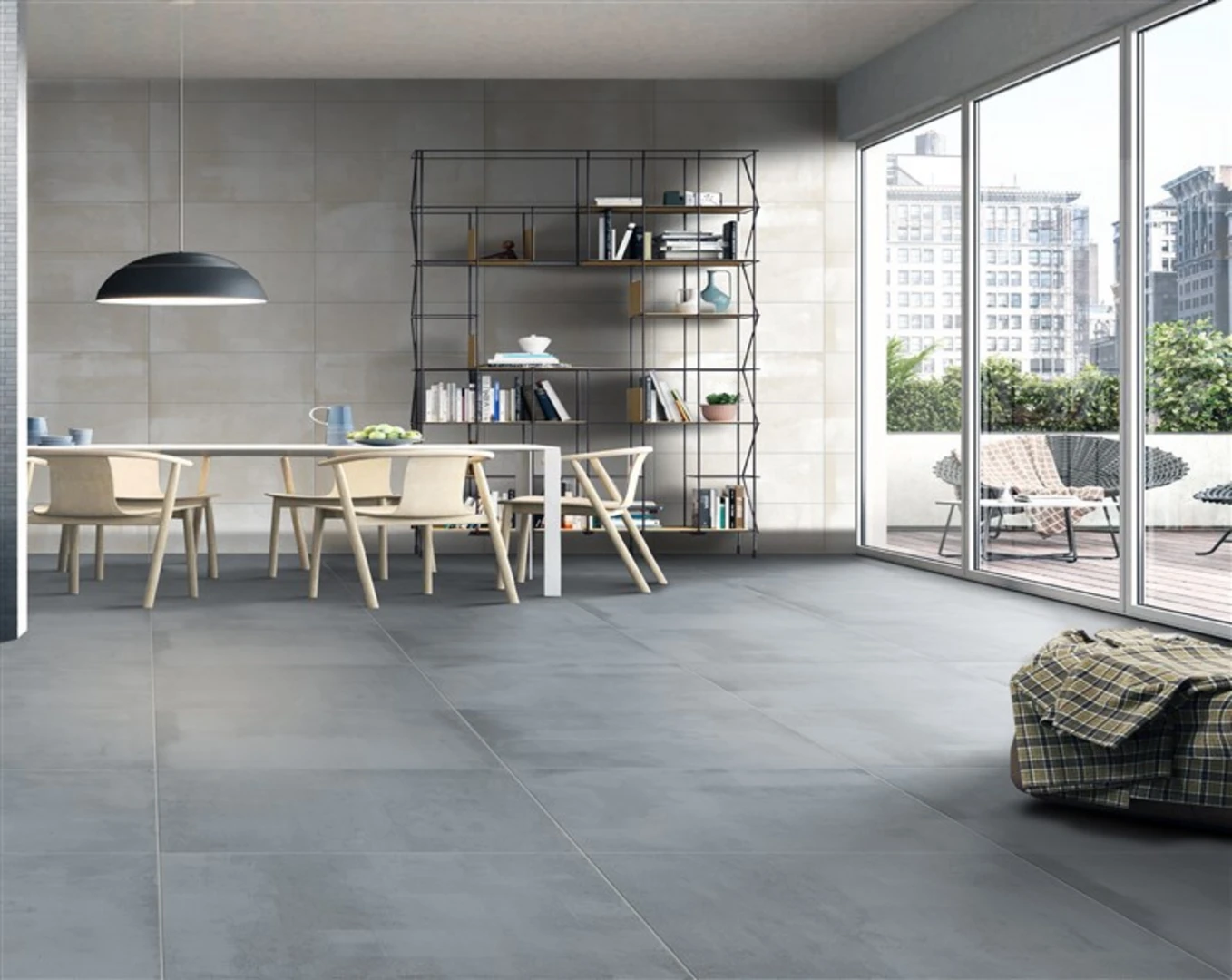 Gạch lát nền đẹp 80x80 bề mặt mờ thể hiện sự tinh tế và nhã nhặn