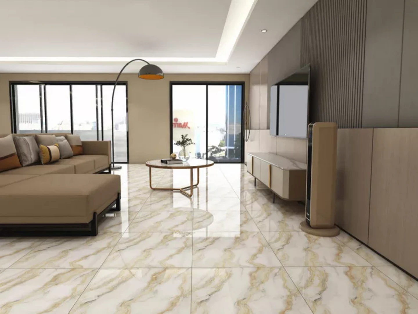 Gạch lát nền đẹp 80x80 có tính thẩm mỹ cao