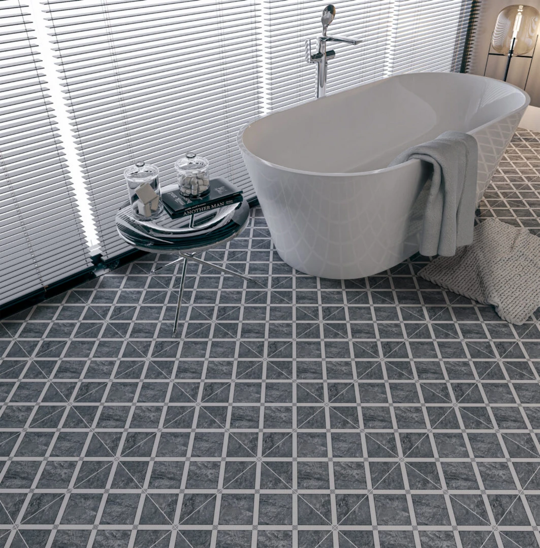 Gạch nhà tắm lát nền có khả năng chống trơn trượt cực kỳ tốt