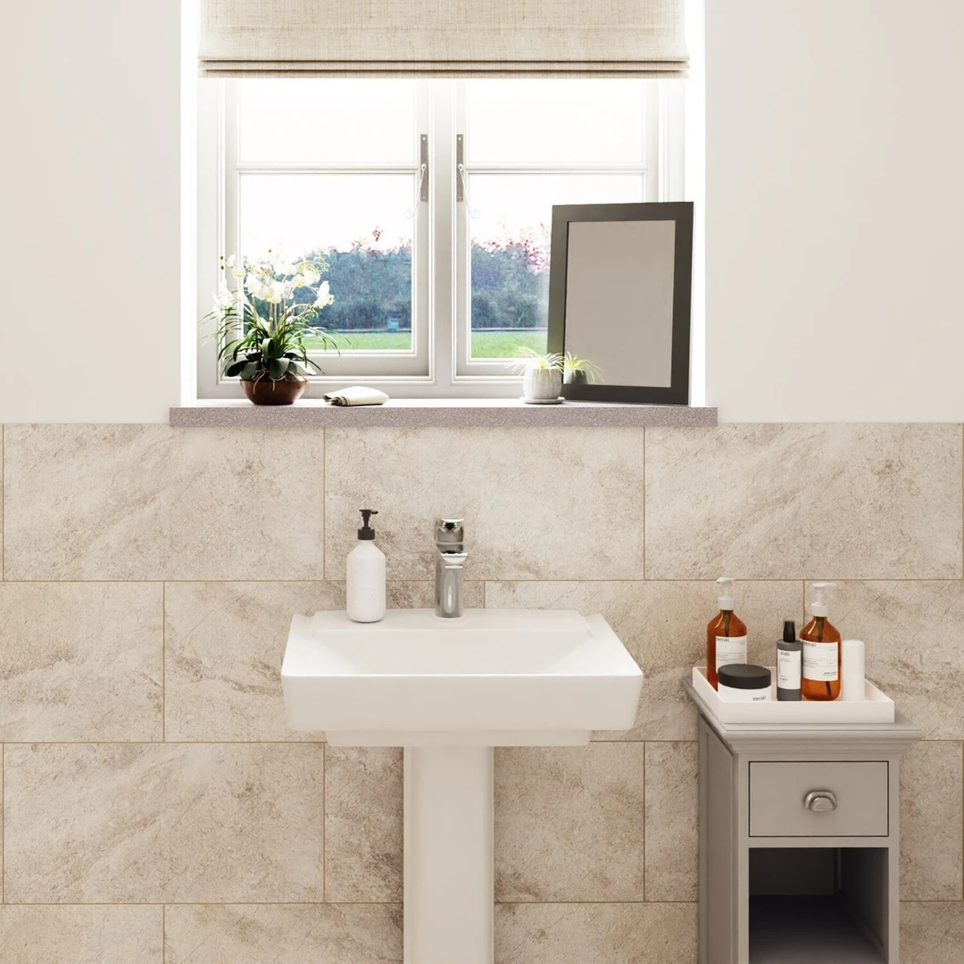 Gạch giả đá 30x60 ốp nhà vệ sinh có giá thành hợp lý và dễ thi công