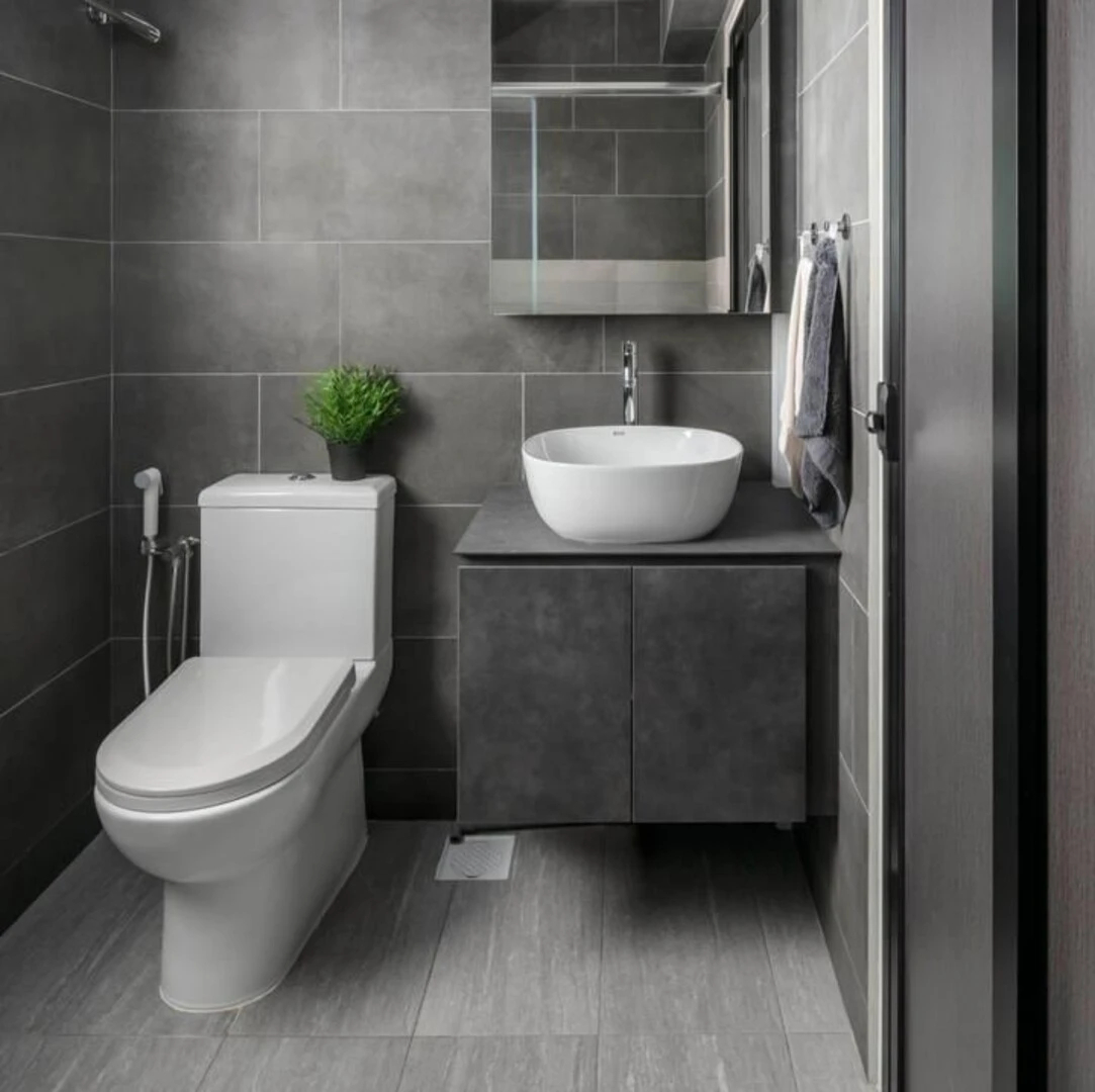 Gạch Porcelain ốp nhà vệ sinh 30x60cm chống thấm vượt trội