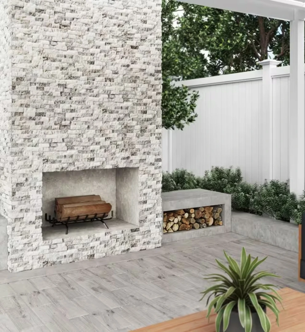 Gạch ốp tường ngoài trời chống thấm tốt và dễ vệ sinh