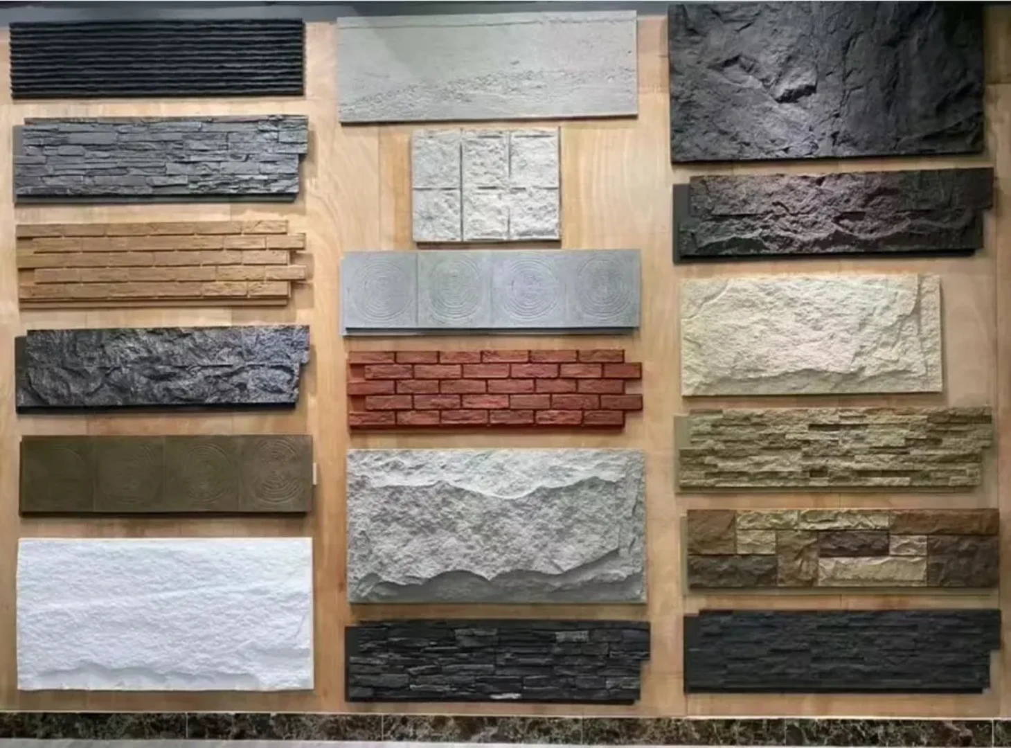 Các mẫu gạch ốp tường ngoài trời phổ biến