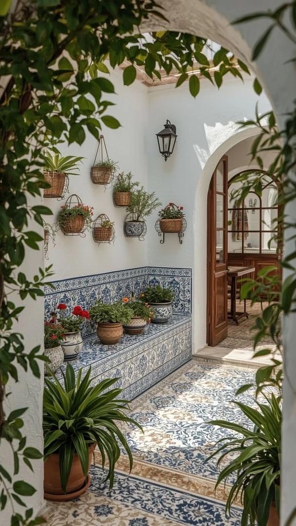 Trang trí bằng gạch ốp tường ngoài trời giúp không gian vừa bền bỉ theo thời gian vừa độc đáo, cuốn hút