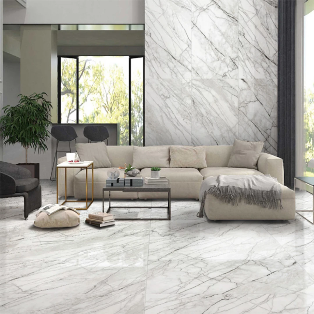 Gạch ốp tường phòng khách khổ lớn 1m2 đang được ưa chuộng trên thị trường