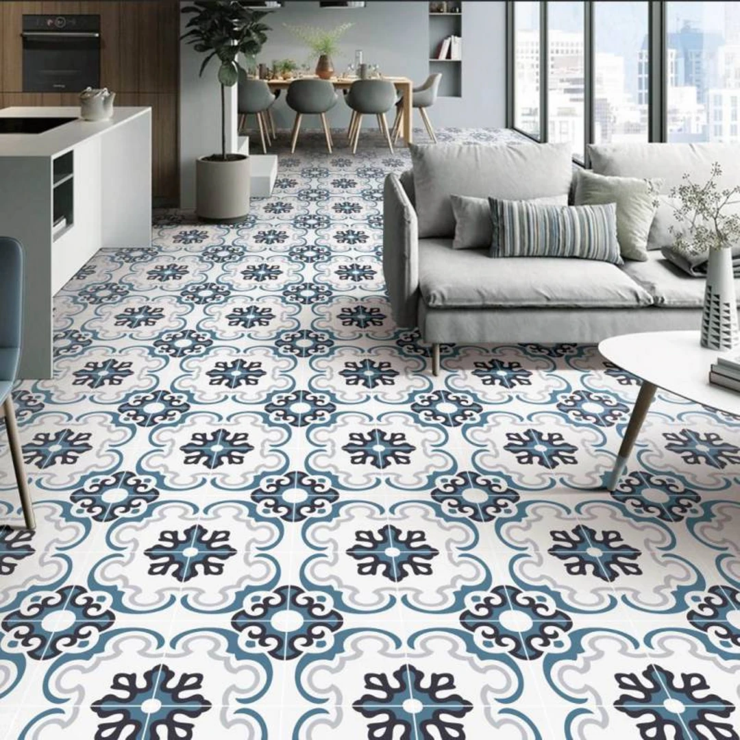 Gạch thảm porcelain dễ vệ sinh, duy trì vẻ đẹp sáng mới