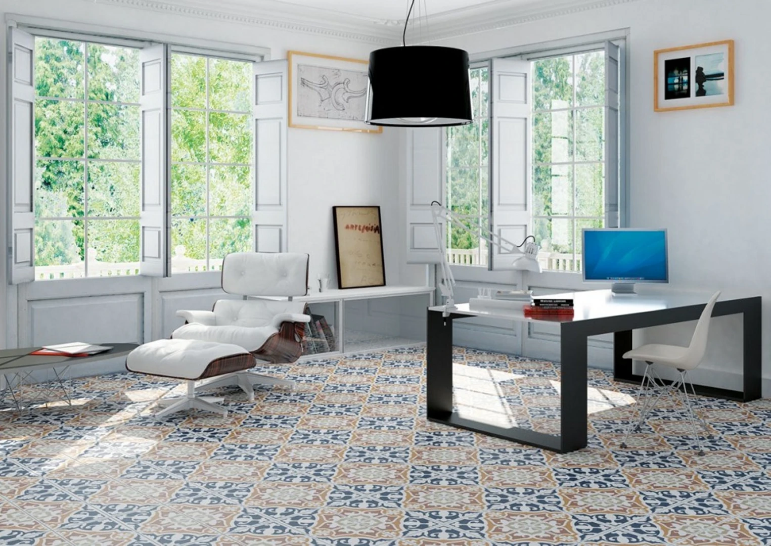 Gạch thảm porcelain có độ bền và khả năng chống ẩm cao
