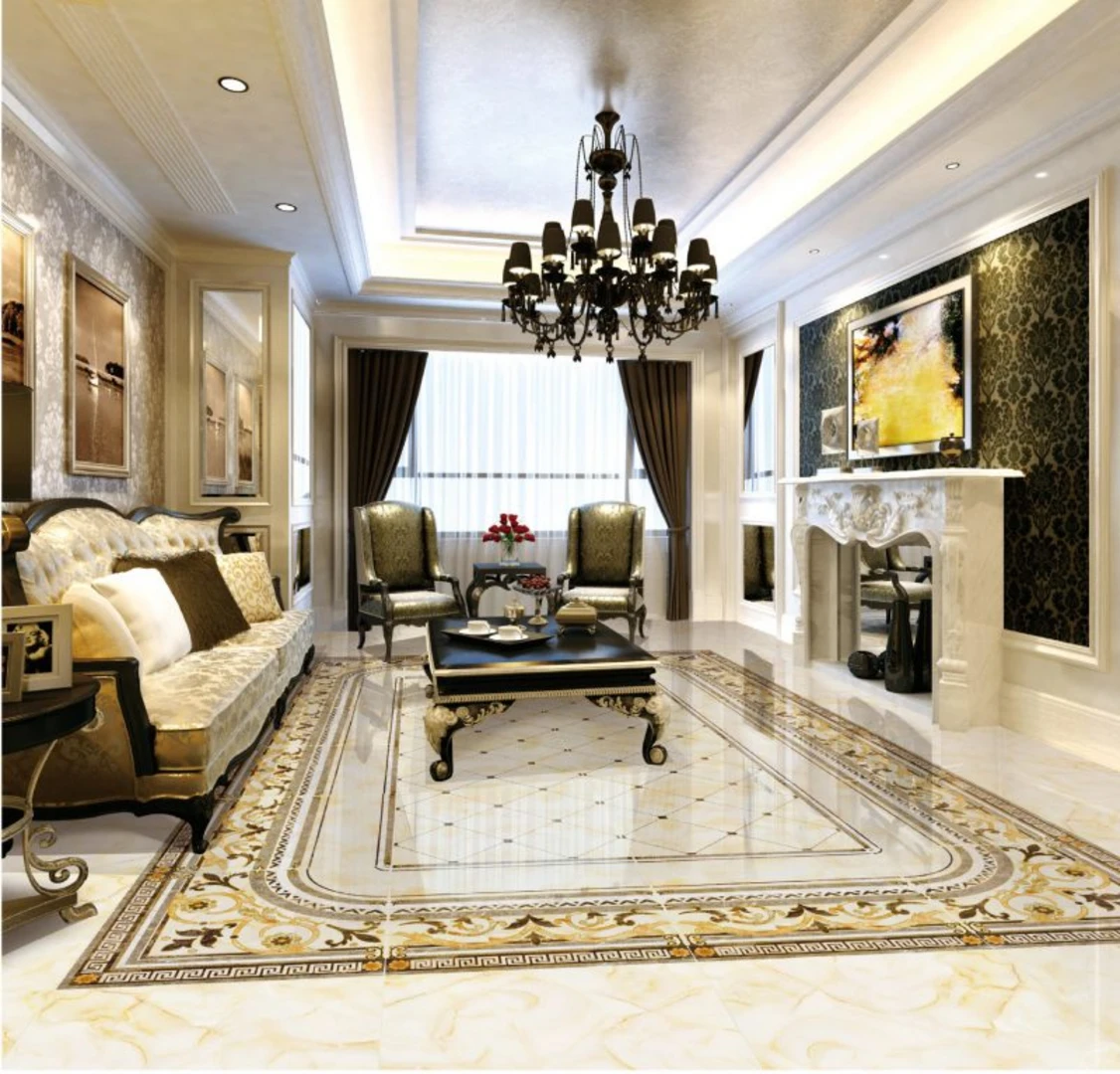 Gạch thảm vô cực giúp mở rộng không gian mà vẫn giữ được sự hài hòa và thẩm mỹ cao