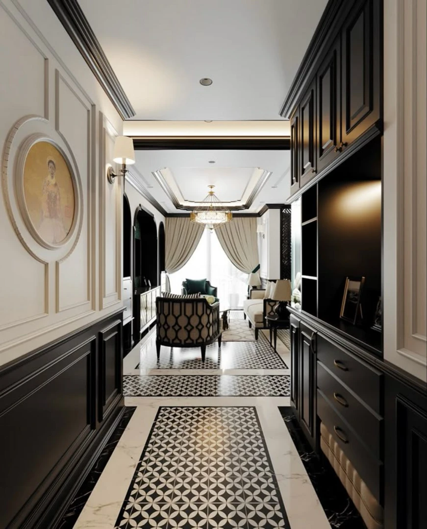 Gạch thảm mosaic được tạo nên từ những mảnh gạch nhỏ ghép lại độc đáo