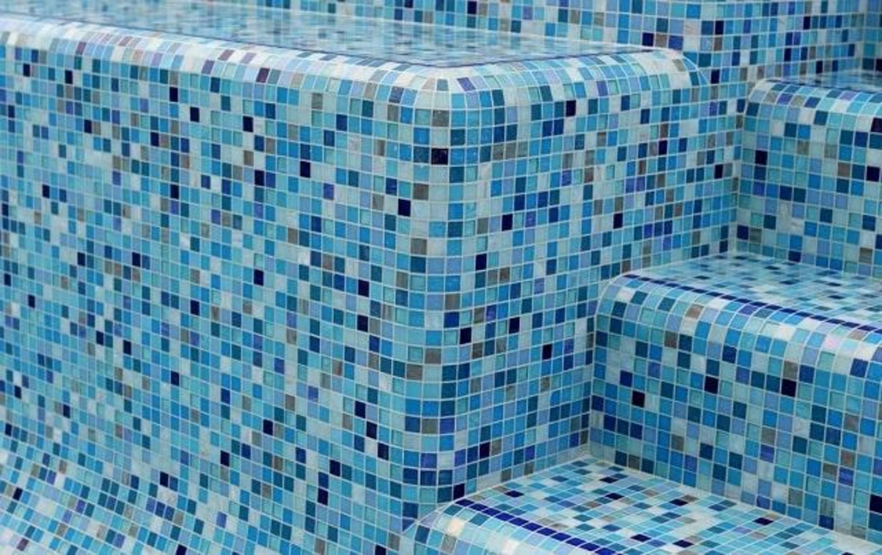 Gạch thảm mosaic tạo nên hiệu ứng thị giác ấn tượng