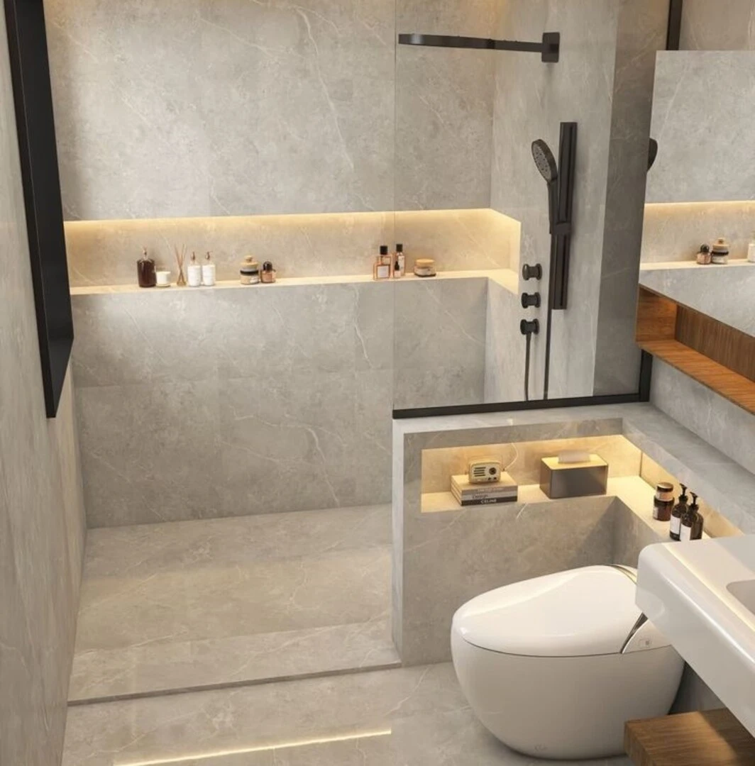 Mẫu nhà vệ sinh nhỏ đẹp thể hiện được phong cách riêng của gia chủ