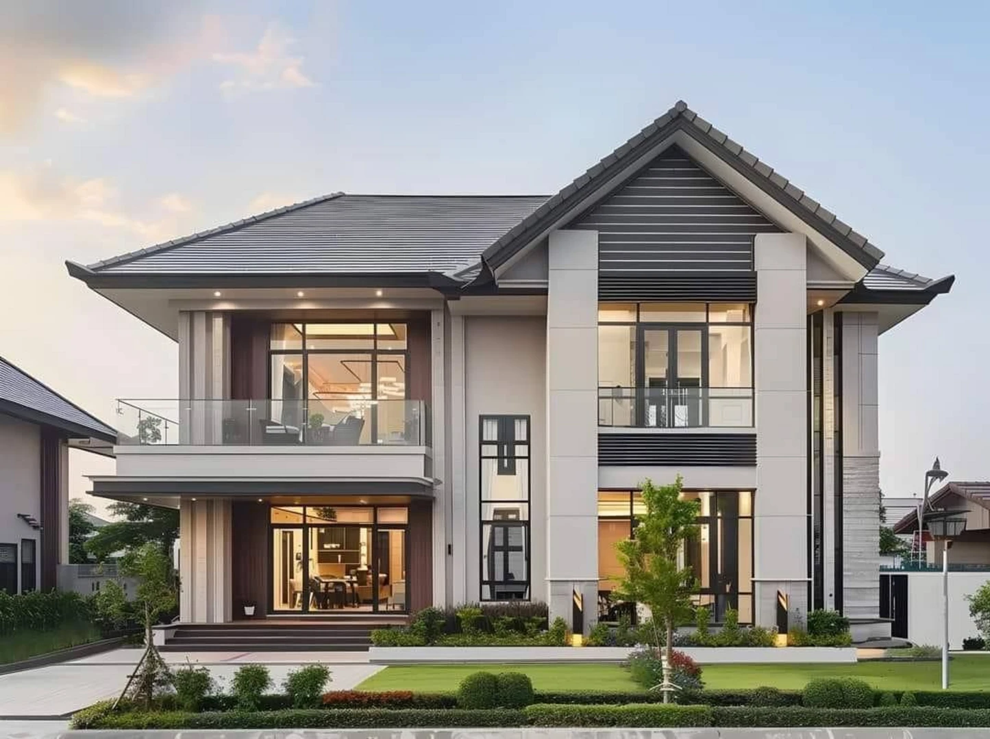 Mẫu biệt thự mini 2 tầng