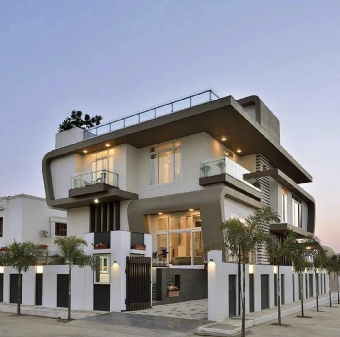 Biệt thự mini hiện đại tạo ra không gian sống tiện nghi, sang trọng