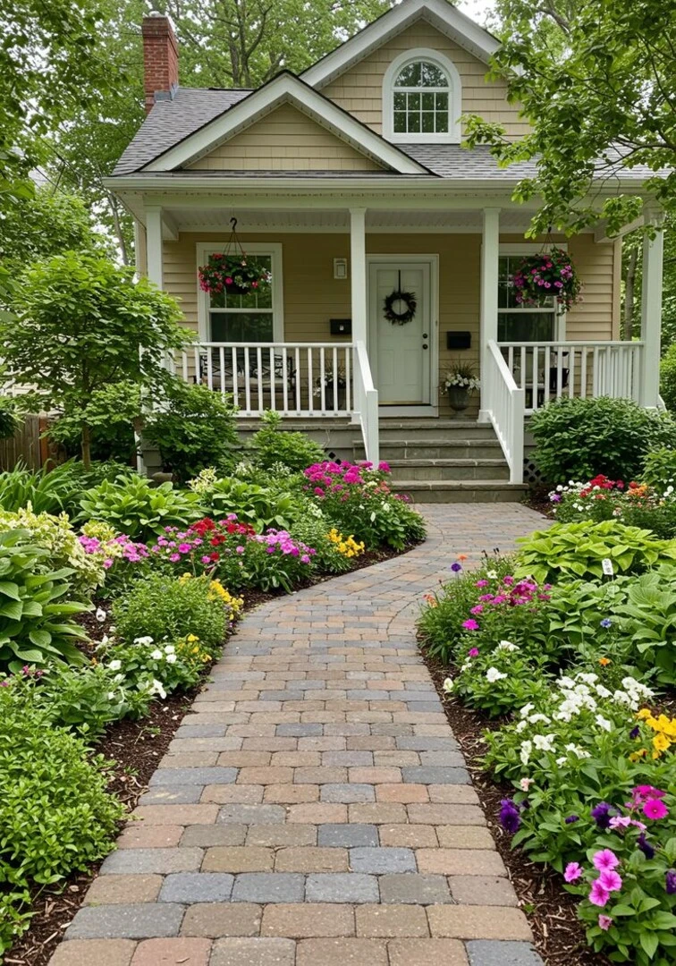 Dọn dẹp sân vườn, cổng và tường rào