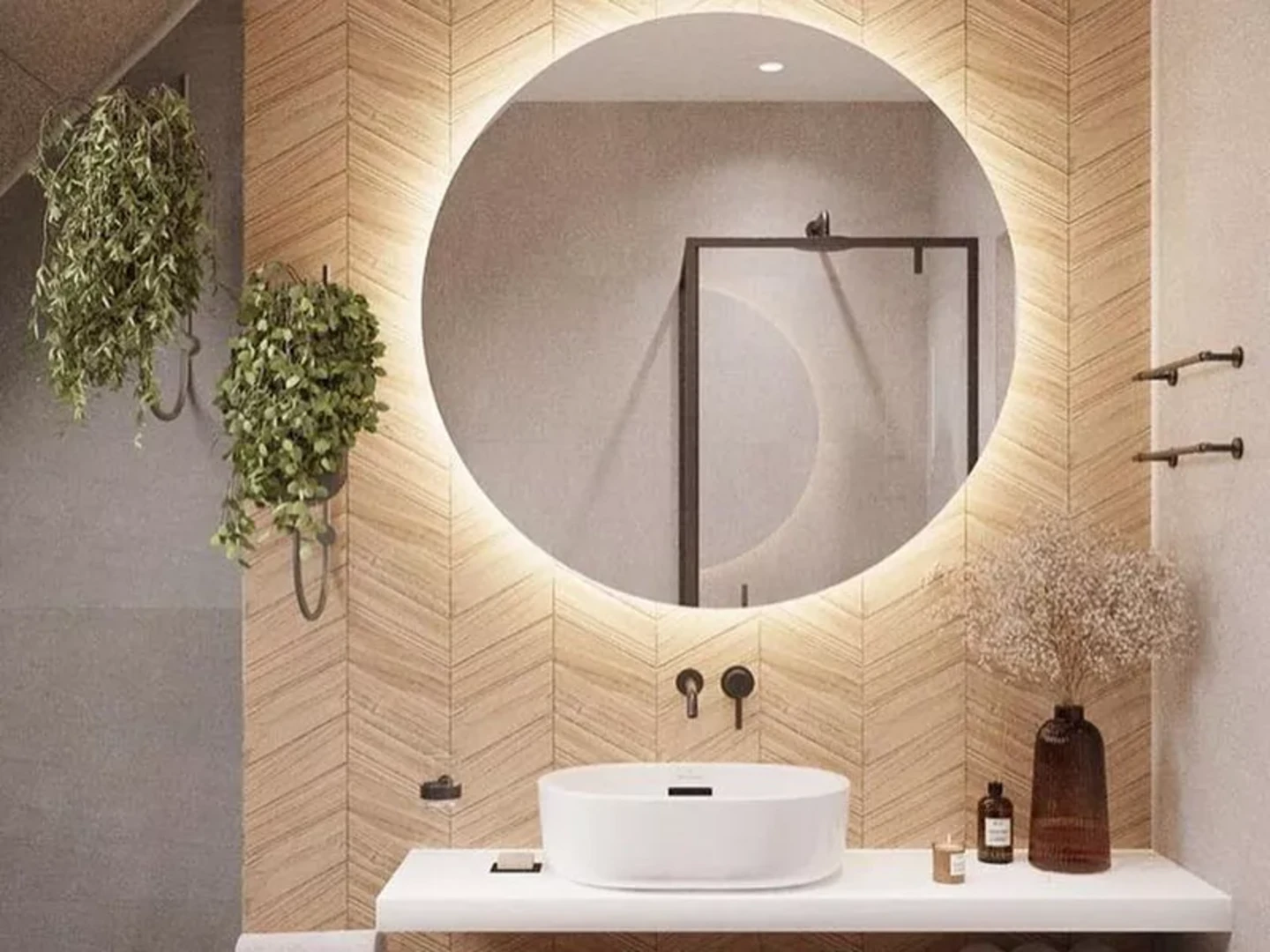 Lavabo phù hợp với phong cách thiết kế cải tạo nhà vệ sinh