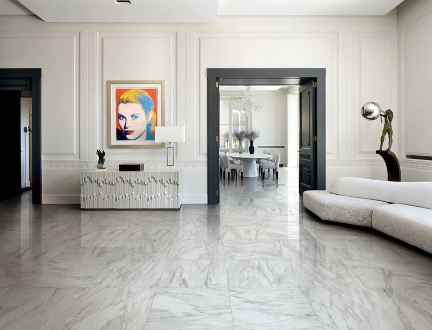 Phân loại gạch bán sứ theo bề mặt men