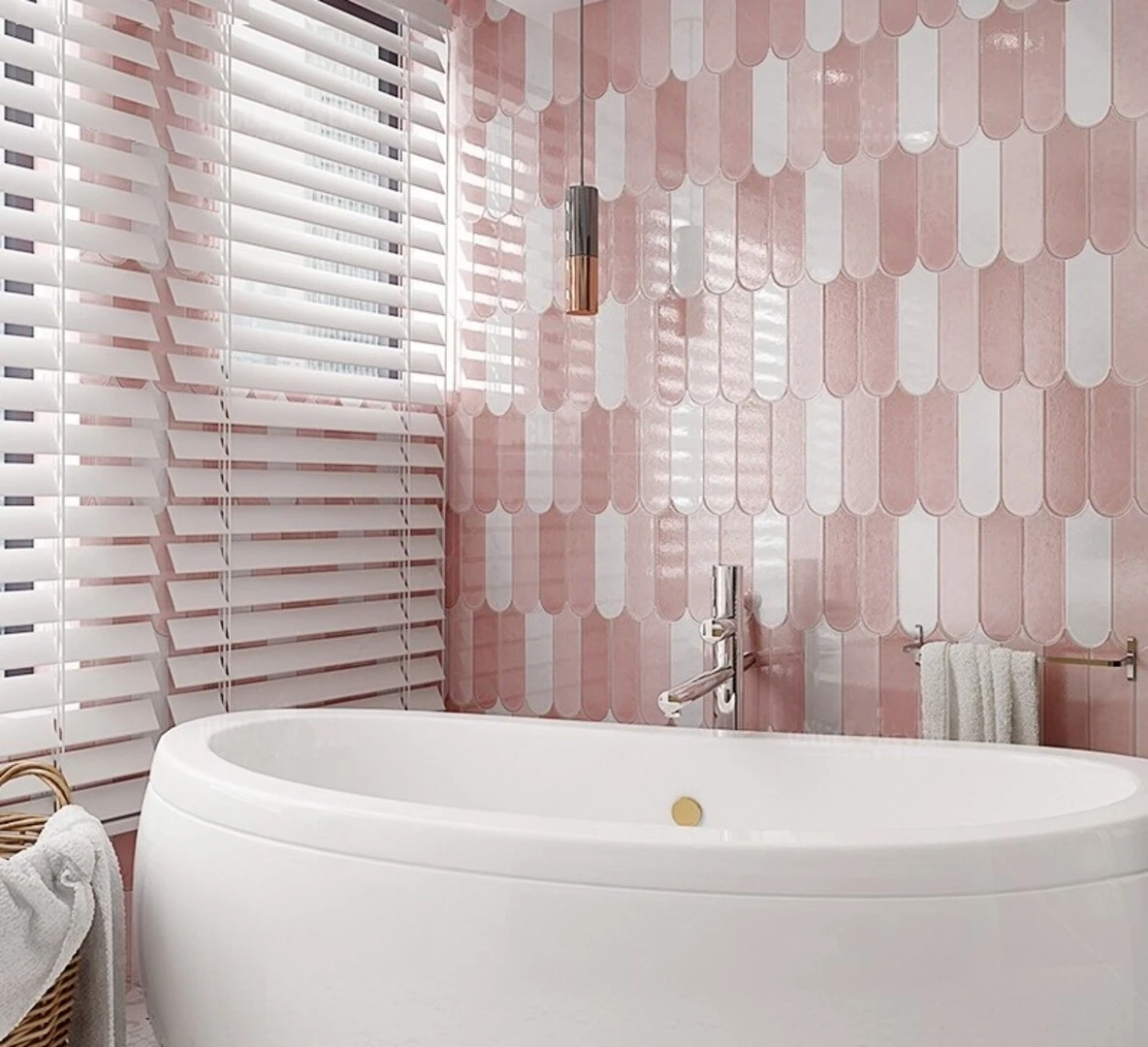 Gạch thẻ ốp nhà tắm