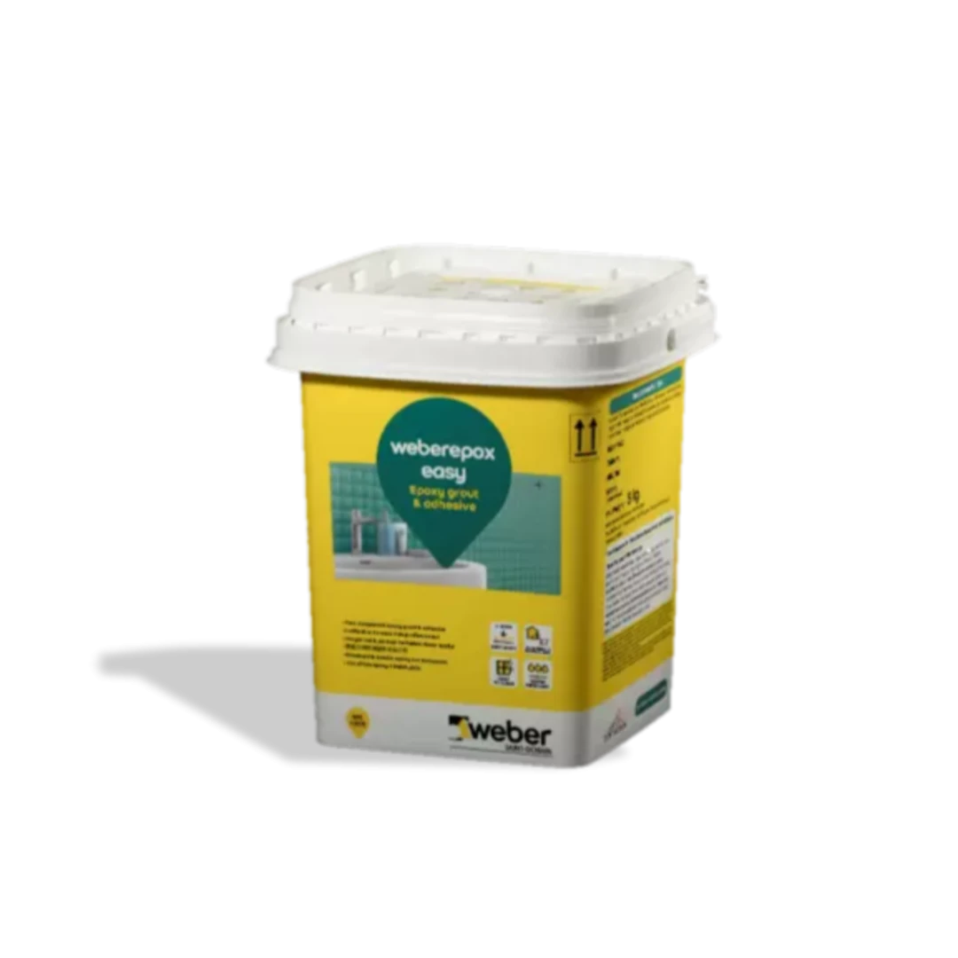 Keo dán gạch và keo chà ron webercolor poxy