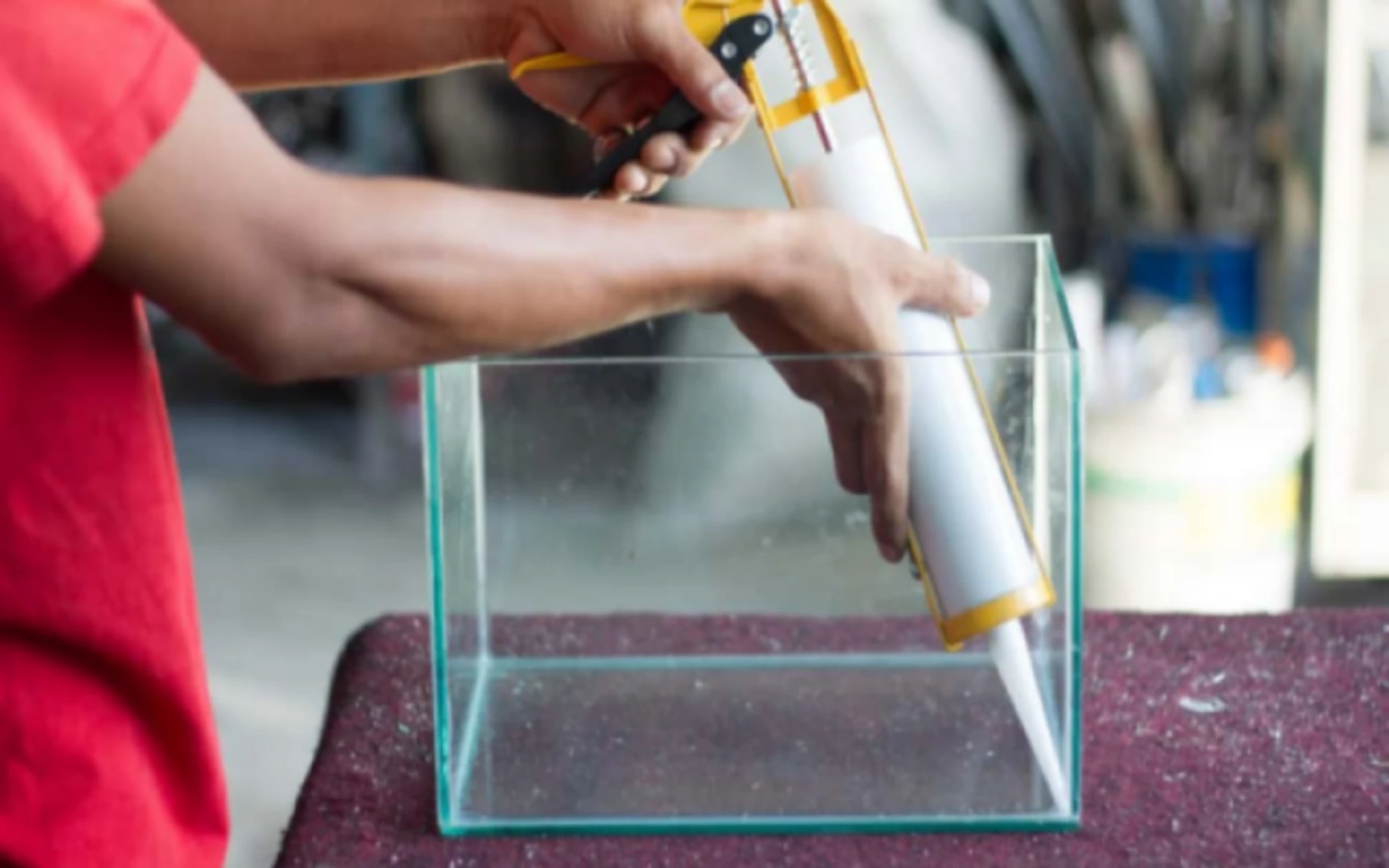 Cách chọn và lưu ý khi sử dụng keo silicon dán kính bể cá