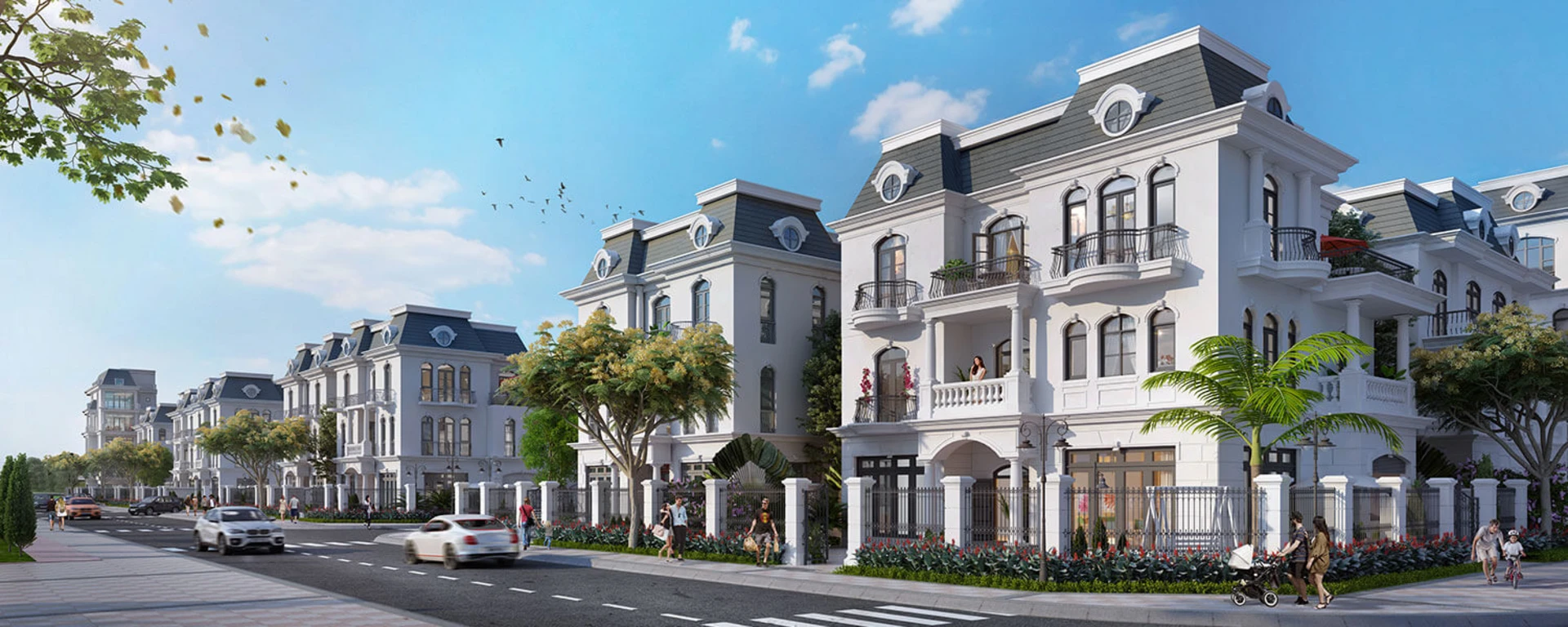 Mẫu thiết kế biệt thự liền kề là lựa chọn phổ biến để có không gian sống tiện nghi