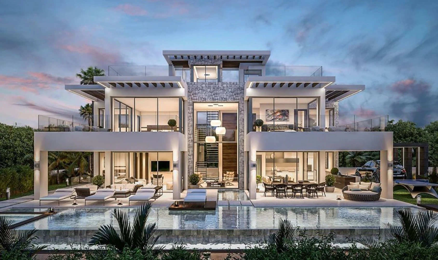 Mẫu thiết kế biệt thự hiện đại, tiện nghi và tiết kiệm