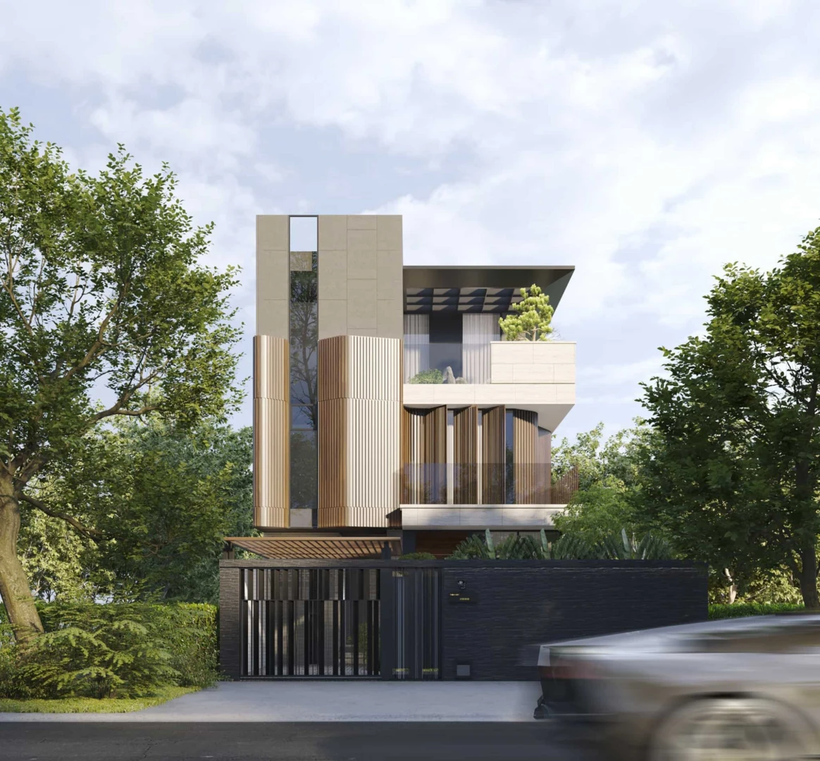 Mẫu thiết kế biệt thự nhà phố mang lại vẻ tinh tế, hiện đại 