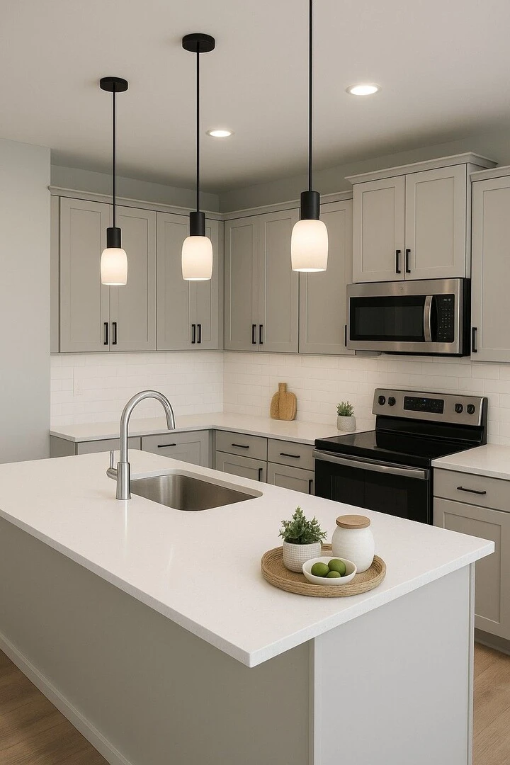 Ý tưởng cải tạo nhà bếp phong cách tối giản và tinh tế