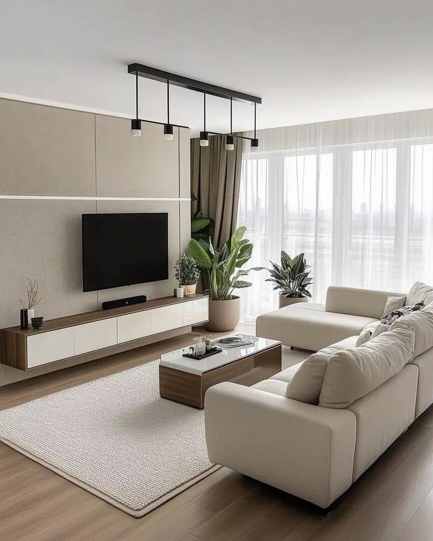 Sắp xếp nội thất khi cải tạo phòng khách