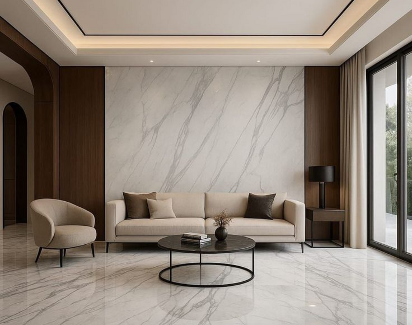 Đá hoa cương mang vẻ đẹp hiện đại