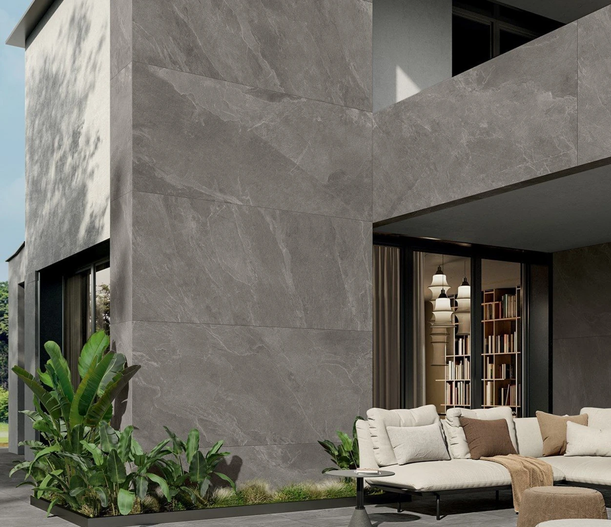 Đá ốp lát mặt tiền nhà đẹp