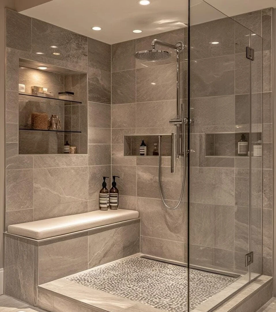 Gạch ốp lát gạch ở những khu vực có độ ẩm cao sẽ giúp tránh bong tróc gạch